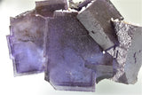 SOLD Fluorite with Barite, Rosiclare Level Annabel Lee Mine, Ozark-Mahoning Company, Harris Creek District, Southern Illinois, Mined April 1995, Kalaskie Collection #42-262, Medium Cabinet 6.0 x 10.0 x 13.0 cm, $250.  Online 8/23