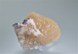 SOLD Witherite with Fluorite and Barite, Bethel Level, Minerva #1 Mine, Minerva Oil Company, Cave-in-Rock District, Southern Illinois, Mined c. 1960's, H. R. McBroom Collection to Ray Thompson Collection, Miniature 3.5 x 5.0 x 6.3 cm, $300. Online 8/21