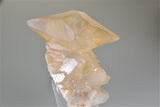 SOLD Calcite, Black Rock Quarry, Hoxie, Arkansas, Collected c. 1980's. Nathaniel Ludlum Collection, Small Cabinet 4.5 x 9.5 x 10.0 cm, $250.  Online 8/21