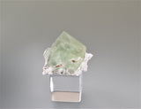 Fluorite, Deer Trail Mine, Marysville, Utah, Collected 1980, Ralph Campbell Collection, Miniature 2.5 x 3.0 x 3.5 cm, $200. Online 10/4.