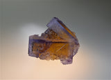 Fluorite with Chalcopyrite, Bethel Level, West Green Mine, Ozark-Mahoning Company, Cave-in-Rock District, Southern Illinois, Mined 1960's, Leonard Humm Collection to Ross C. Lillie Collection #RCL2711, Small Cabinet 6.0 x 6.5 x 9.0 cm, $650. Online 8/17