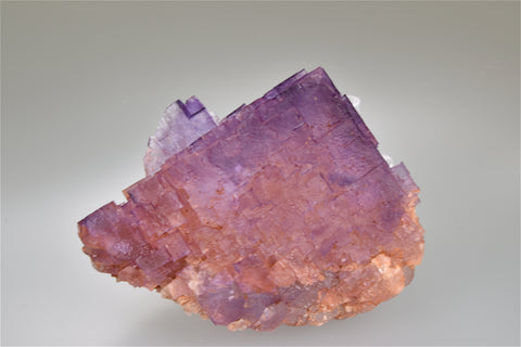 Fluorite, Benson Mine attr., Spar Mountain Area, Cave-in-Rock District, Southern Illinois, Kalaskie Collection #42-58, Small Cabinet 5.0 x 6.0 x 8.0 cm, $125.  Online 11/6.