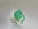 Fluorite, Riemvasmaak, Northern Cape Province, Kakamas District, South Africa, Mined c. 2011, Kalaskie Collection #42-29, Miniature 3.0 x 4.0 x 4.0 cm, $200. Online 11/1