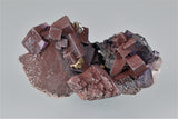 Fluorite and Calcite with Hematite, Pea Ridge Mine, Sullivan, Missouri Miniature 2 x 3.5 x 5.5 cm $125 Online 7/9