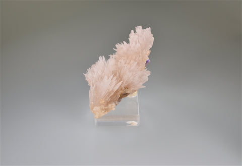 Strontianite, Rosiclare Level, Minerva #1 Mine, Ozark-Mahoning Company, Cave-in-Rock District, Southern Illinois, Mined April 1995, Ralph Campbell Collection, Miniature 4.5 x 5.0 x 8.0 cm, $500. Online 11/3