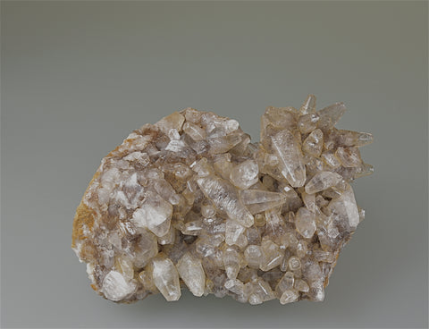 Calcite, Pendelton Quarry, Madison County, Anderson, Indiana, Ron Roberts Collection #IND-2, Small Cabinet, 6.0 x 6.0 x 10.0 cm, $45. Online Jan. 17.