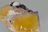 Fluorite and Sphalerite with Barite, Rosiclare Level, Minerva #1 Mine, Ozark-Mahoning Company, Cave-in-Rock District, Southern Illinois Medium cabinet 5 x 8 x 13 cm $3500. Online 11/1