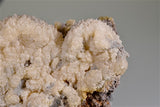 Witherite on Fluorite with Alstonite, Bethel Level, S. E. Oxford #11 Mine attr., Ozark-Mahoning Company attr., Cave-in-Rock District, Southern Illinois, Mined c. 1950's - 1960's, Large Cabinet 4.5 cm x 10.5 cm x 15.0 cm, $350.  Online 8/15.