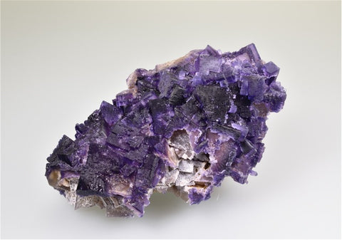 Fluorite, Rosiclare Level, Lead Hill, Cave-in-Rock Sub-district, Southern Illinois, Field Collected November 2018, Large Cabinet 6.5 cm x 9.0 cm x 16.0 cm, $280.  Online 8/15.