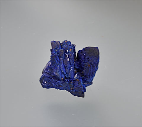 Azurite, Hanover No. 1 Mine, Fierro District, Hanover, New Mexico, Kalaskie Collection #67, Miniature 1.2 x 1.5 x 1.8 cm, $45.  Online 11/7.