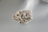 Barite on Fluorite, Rosiclare Level, Main Orebody, South-End, Denton Mine, Ozark-Mahoning Company, Harris Creek District, Southern Illinois Miniature 3.5 x 4.5 x 5 cm $25. Online 10/29