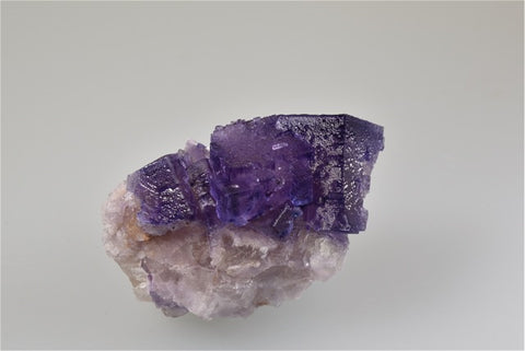 Fluorite, Rosiclare Level, Lead Hill, Cave-in-Rock Sub-district, Southern Illinois, Field Collected November 2018, Miniature 3.0 cm x 3.0 cm x 6.0 cm, $45.  Online 8/15.