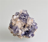 Calcite on Fluorite, Auglaize Quarry, Junction, Ohio Miniature 2.2 x 3.5 x 4.2 cm $35. Online 11/1