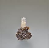 Calcite, Sweetwater Mine, Viburnum Trend, Reynolds County, Missouri, Mined c. 2000s, Kalaskie Collection #717, Miniature 2.2 x 2.5 x 3.5 cm, $25.  Online 11/7.
