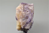 Fluorite, Rosiclare Level, Lead Hill, Cave-in-Rock Sub-district, Southern Illinois, Field Collected November 2018, Small Cabinet 4.0 cm x 4.0 cm x 7.5 cm, $25.  Online 8/15.