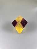 Fluorite (Cleavage), Hardin County, Southern Illinois, Betty Kalaskie Collection #42-313, Miniature 3.2 cm on edge, $65.  Online Oct. 30.