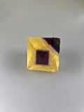 Fluorite (Cleavage), Hardin County, Southern Illinois, Betty Kalaskie Collection #42-313, Miniature 3.2 cm on edge, $65.  Online Oct. 30.