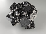 Calcite on Sphalerite and Galena, Borieva Mine, Madan District, Bulgaria, Mined c. 2012, Miniature 3.5 x 6.0 x 7.0 cm, $125.  Online January 30.