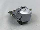 Galena with Quartz and Pyrite, Gjurdurska Mine, Madan District, Bulgaria, Mined c. 2012, Miniature 2.5 x 3.5 x 4.5 cm, $450.  Online Online June 12.