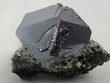 Galena with Quartz and Pyrite, Gjurdurska Mine, Madan District, Bulgaria, Mined c. 2012, Miniature 2.5 x 3.5 x 4.5 cm, $450.  Online Online June 12.