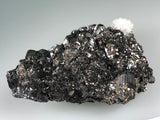 Sphalerite with Quartz and Pyrite, Owpumin, Awomari, Japan, ex. Louis Lafayette Collection #796, Small Cabinet, 2.7 x 7.0 x 8.5cm, $250 . Online July 20.