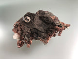 Adularia and Quartz, Ojibway, Lake Superior Copper District, Keweenaw County, Michigan, ex. Louis Lafayette Collection #907, Miniature, 3.5 x 5.0 x 8.5 cm, $250. Online July 20.
