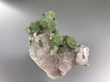 Fluorite and Quartz with Pyrite, Tribag Mine, Nicolet Township, Batchawana Bay, Ontario, ex. Louis Lafayette Collection #689, Miniature 3.0 x 5.0 x 5.5 cm, $125.  Online 9/22.
