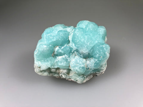 Smithsonite, Kelly Mine, Magdalena, NM ex. Louis Lafayette Collection #198, Small Cabinet 3.7 x 5.5 x 7.0 cm, $300. Online 10/16.