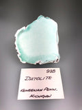 Datolite, Centennial Mine #1/#2, Lake Superior Copper District, Houghton County, Michigan, ex. Louis Lafayette Collection #938, Miniature 3.0 x 5.0 x 5.5 cm, $250. Online 10/26.