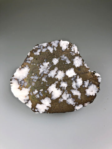 Mohawkite (Snowflake) with Quartz, Keweenaw Peninsula, Michigan, ex. Louis Lafayette Collection, Miniature 2.5 x 5.4 x 6.8 cm, $125. Online 10/26.