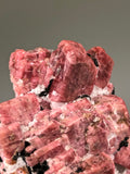 Rhodonite, Sussex County, Franklin, New Jersey, ex. Louis Lafayette Collection #61, Small Cabinet 3.0 x 6.0 x 6.5 cm, $450. Online Nov. 18