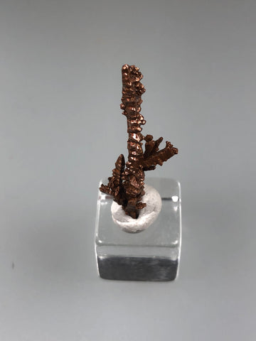 Copper, Champion Mine, Lake Superior Copper District, Houghton County, Michigan, ex. Louis Lafayette Collection, Thumbnail 0.7 x 2.2 cm, $15. Online 12/17