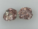 Datolite (Pair), Lake Superior Copper District, Keweenaw Peninsula, Michigan, ex. Jim Bailey Collection, Miniature 1.5 cm x 1.5 cm, $30.  Online June 22