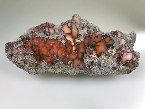 Datolite, Lake Superior Copper District, Keweenaw Peninsula, Michigan, ex. Jim Bailey Collection, Medium Cabinet 3 cm x 6.5 cm x 18.5 cm, $75.  Online June 22