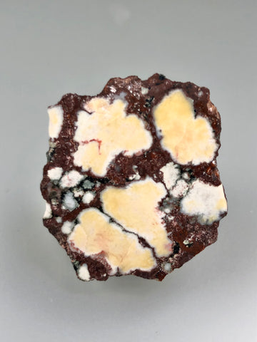 Datolite, Keweenaw Point, Lake Superior Copper District, Keweenaw County, Michigan, ex. Jim Bailey Collection #305, Miniature 2.8 cm x 3.6 cm, $65.  Online July 15