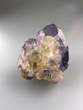 Fluorite, Rosiclare Level, Victory Mine, Spar Mountain District, Southern Illinois, Miniature, 3.5 x 3.5 x 3.5 cm, $75. Online 9/3