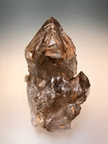 Quartz, Skeletal with Clay And Fluid Inclusions, Crow's Foot, N. of Wright City, McCurtain County, Oklahoma, Self-collected 12/96, Dr. David London Collection L-308, Small Cabinet 5.5 cm x 5.5 cm x 10.0 cm, $425. Online Nov 16.