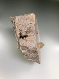 Microcline var. Manebach Twin with Quartz and Lepidolite, Himalaya Mine, Mesa Grande, San Diego County, California, Dr. David London Collection, Medium Cabinet 6.5 x 11.0 x 11.5 cm, $250.  Online Sept.  30.