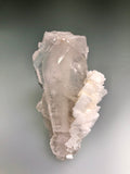 Quartz with Albite, McCurtain County, OK, Dr. David London Collection L-334, Minature 1.5 x 4.0 x 7.0 cm, $350.  Online Sept.  30.