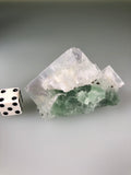 Fluorite, Naica, Chihuahua, Mexico, Dr. David London Collection L-108 , Small Cabinet 3.5 x 5.0 x 7.0 cm, $150.  Online Sept.  30.