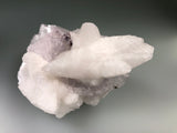 Calcite on Fluorite, Knight Mine, Ozark-Mahoning Company, Rosiclare District, Southern Illinois, Mined c. mid-1970’s, ex. Roy Smith Collection, Miniature, 3.5 x 5.0 x 8.0 cm, $200. Online Nov. 21.