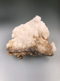 Strontianite with Hydrocarbon, Rosiclare Level, Minerva No. 1 Mine, Ozark-Mahoning Company, Cave-in-Rock District, Southern Illinois, Mined early 1990, ex. Roy Smith Collection, Small Cabinet, 4.0 x 7.0 x 8.0 cm, $250. Online Nov. 21.