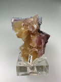 Fluorite, Rosiclare Level, Minerva No. 1 Mine, Ozark-Mahoning Company, Cave-in-Rock District, Southern Illinois, Mined c. 1992-1993, ex. Sam and Ann Koster Collection #00148, Miniature 2.5 x 4.0 x 4.0 cm, $450.  Online Dec. 19
