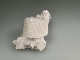 Calcite on Amethyst, Guanajuato, Guanajuato, Mexico, ex. William A. N. Severance Collection 91.14, Small Cabinet 4.5 x 5.3 x 9.0 cm. $2500. Online March 3.