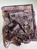 Fluorite, Rosiclare Level, Northwest Cross-Cut Orebody, Minerva No. 1 Mine, Ozark-Mahoning Co., Cave-in-Rock District, Southern Illinois, Mined c. 1990-1991, ex. Sam and Ann Koster Collection, Medium Cabinet 6.0 x 6.5 x 7.0 cm, $60.  Online Dec. 19