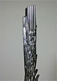 Stibnite, Dahegou Mine, Lushi, Henan China, Mined 2005, Medium Cabinet 1.5 x 1.5 x 12.0 cm, $250.  Online 3/4/15. SOLD.