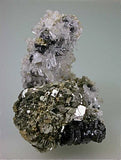 Pyrite after Pyrrhotite on Quartz, Trepca Complex, Kosovska Municipality, Kosovo, Mined 2014, Small Cabinet 5 x 6.5 x 9 cm, $50.  Online 4/6/15. SOLD.