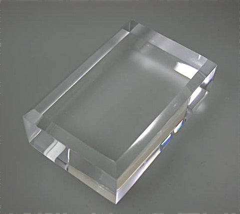 Acrylic Base Rectangular Acrylic Bases – Northstar Minerals