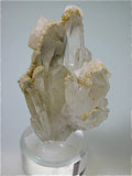 Calcite and Dolomite on Quartz, Trepca Complex, Mitrovica, Kosovska Municipality, Kosovo, Mined 2012, Small Cabinet 4.0 x 5.5 x 6.5 cm, $100.  Online 4/6/15 SOLD