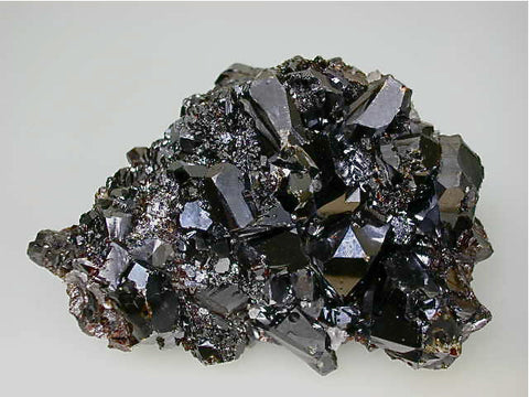 Sphalerite, Sub-Rosiclare Level Deardorff Mine, Ozark-Mahoning Company,, Cave-in-Rock District, Southern Illinois, collected  c. early 1970s, Dr. Perry & Anne Bynum Collection, Small Cabinet 4.0 x 7.0 x 8.0 cm, $250. Online 7/24. SOLD